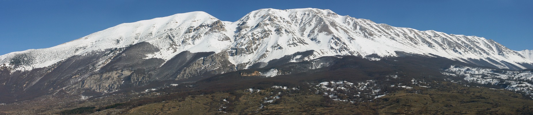 Pescofalcone et Monte Amaro