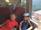 Thusis-Bergun en train