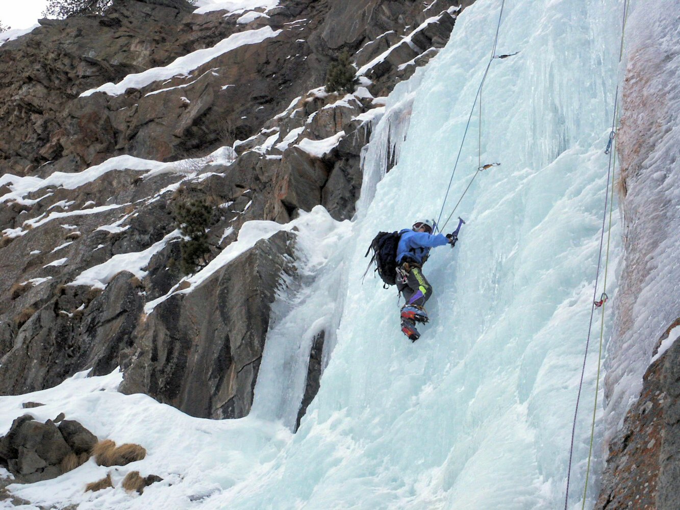 Glace à Cogne