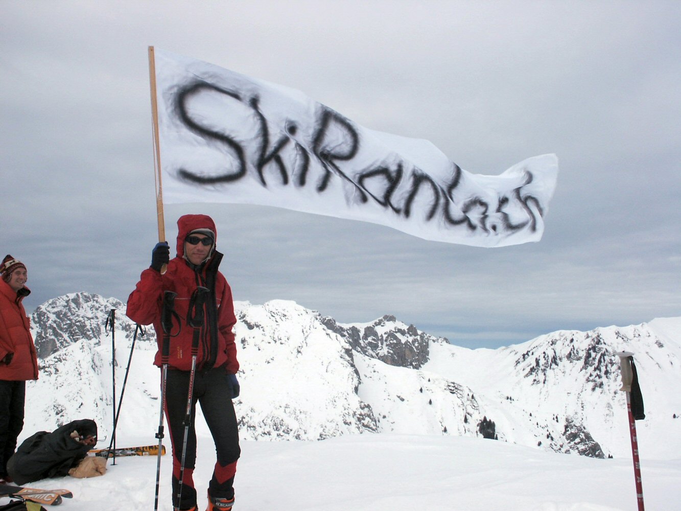 Skirando à Bise