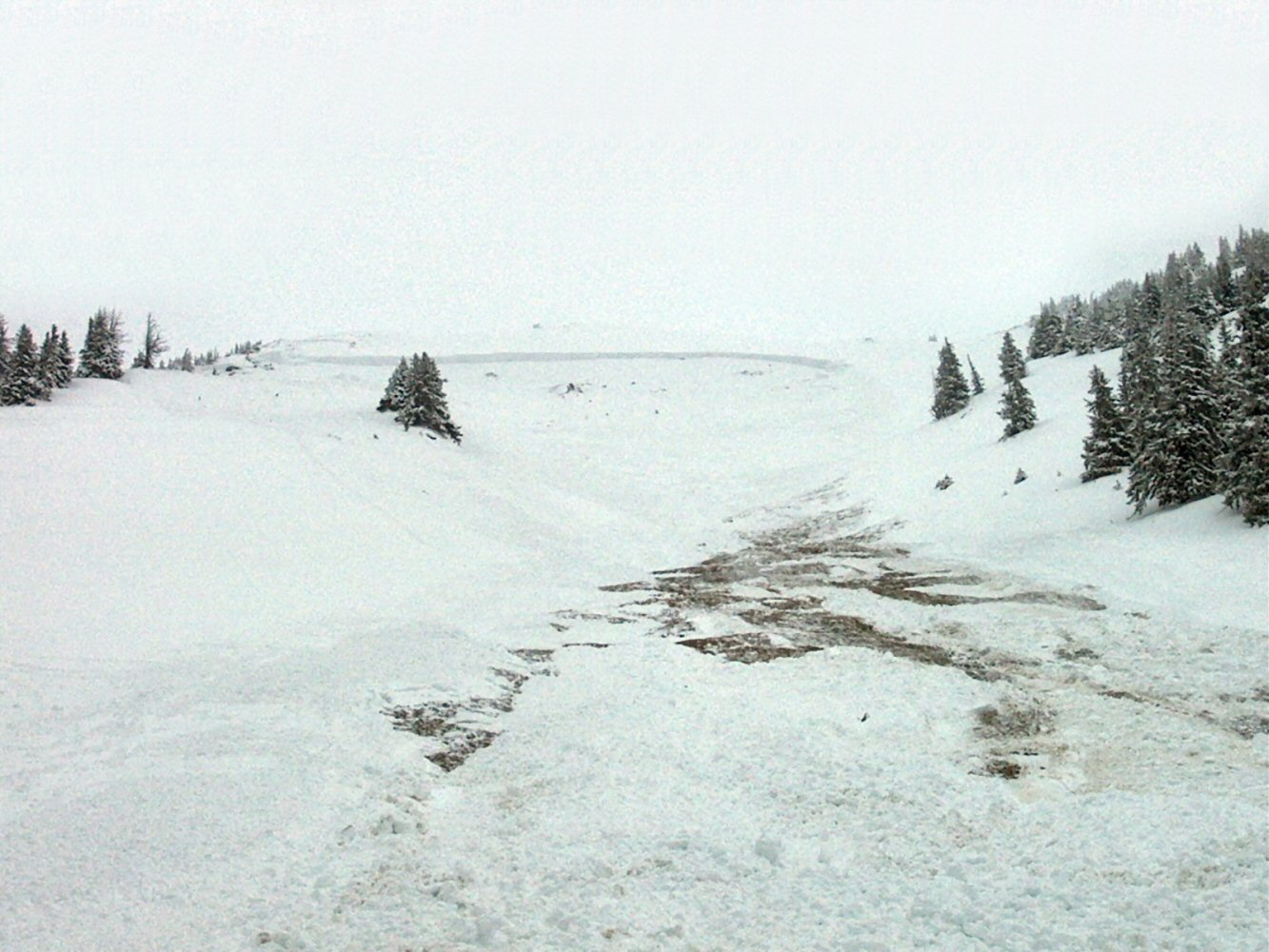 Avalanche au Mont d'Or
