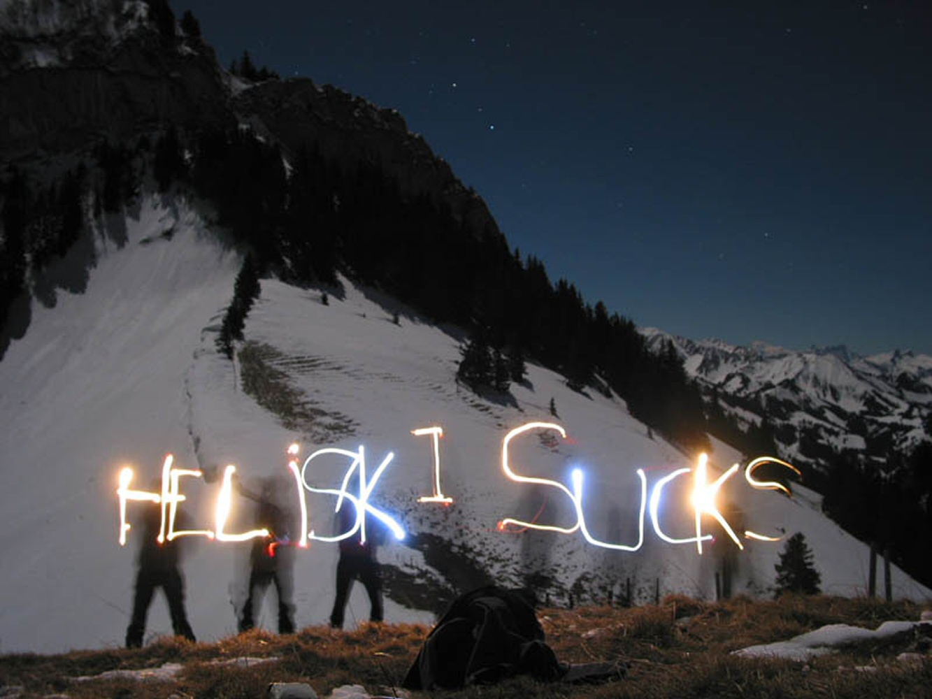 Nocturne engagée à Broc